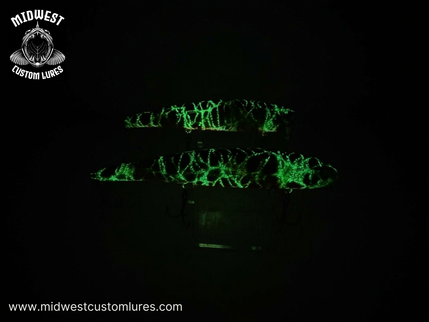 Bandit Style Crankbaits Glow Series, Shallow and Deep Diving