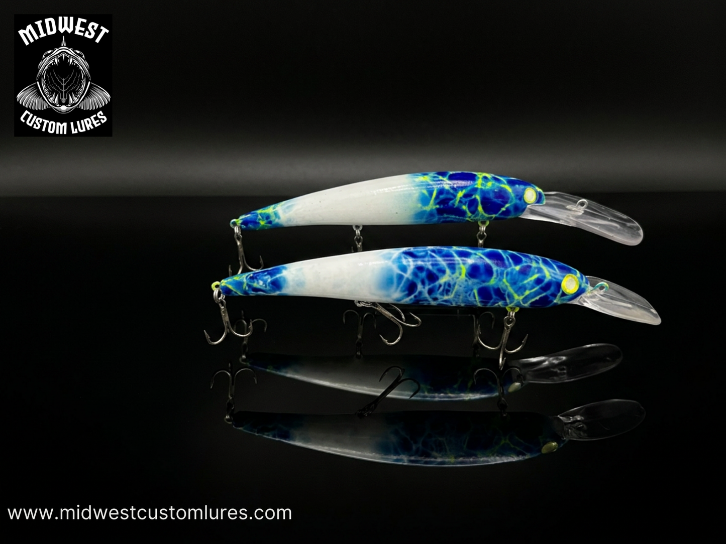 Bandit Style Crankbaits Glow Series, Shallow and Deep Diving
