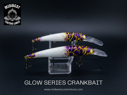 Bandit Style Crankbaits Glow Series, Shallow and Deep Diving