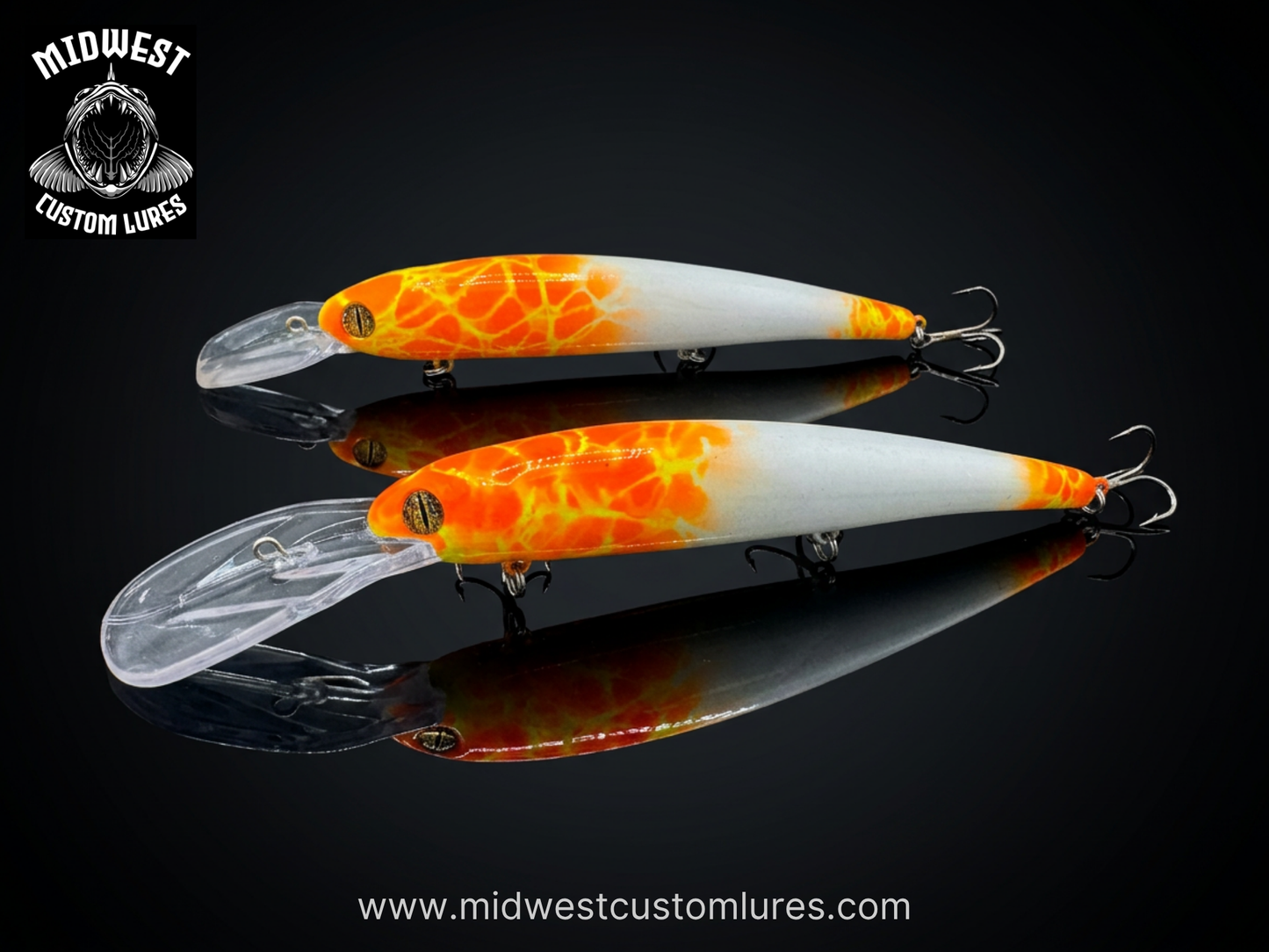 Bandit Style Crankbaits Glow Series, Shallow and Deep Diving