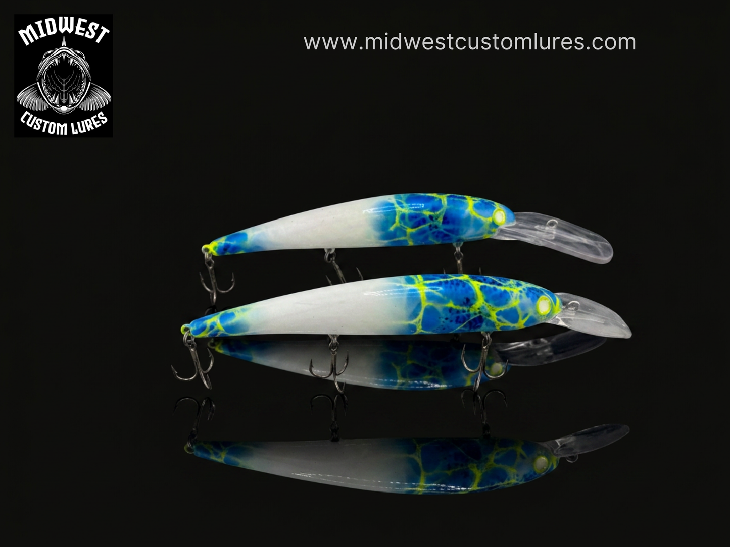 Bandit Style Crankbaits Glow Series, Shallow and Deep Diving